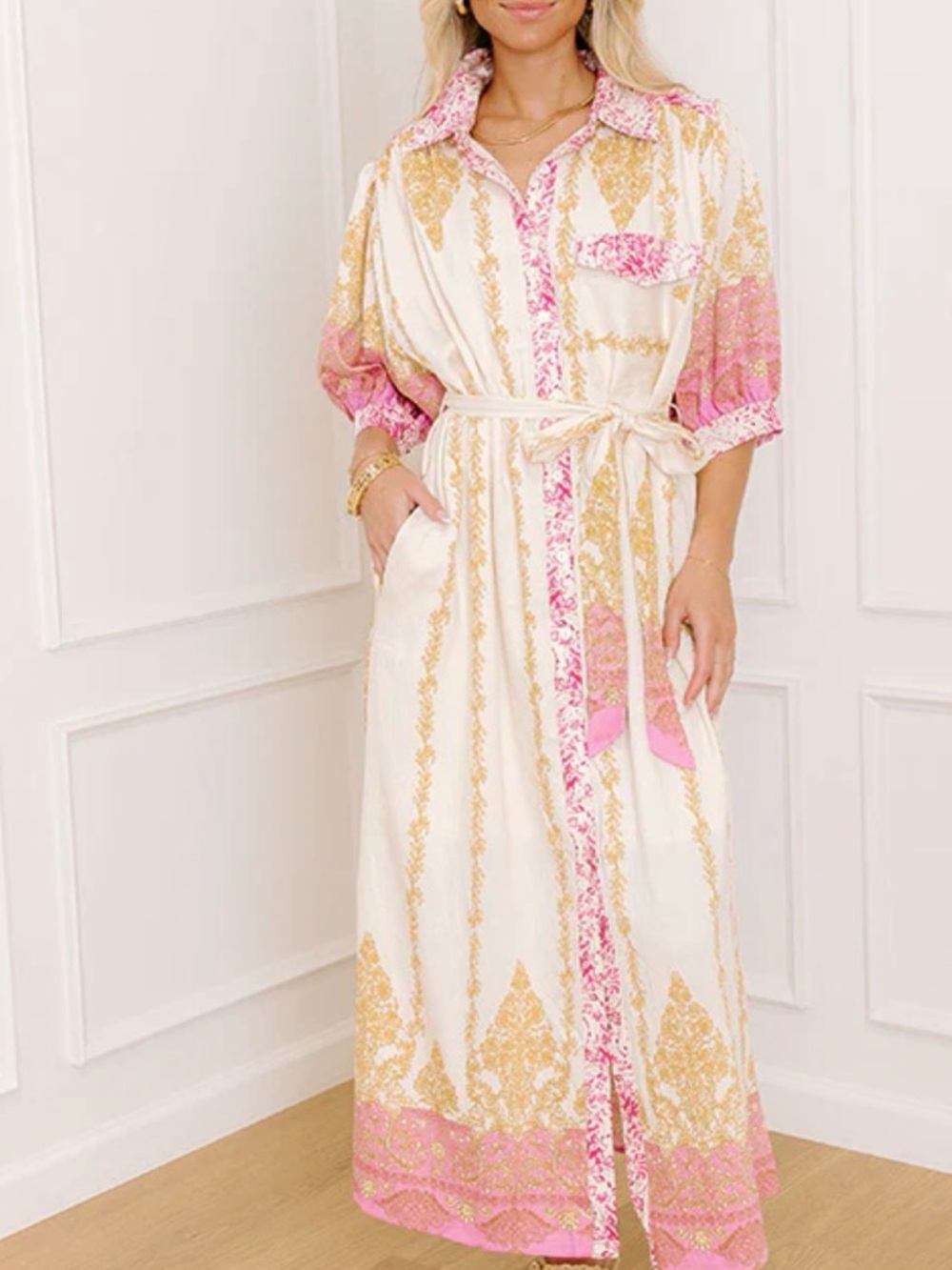 Entro Dress Maxi Floral